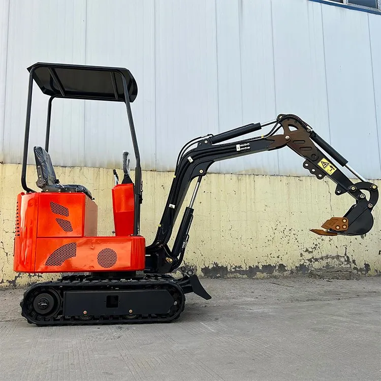 Hushållsjordgrävande minigrävmaskin