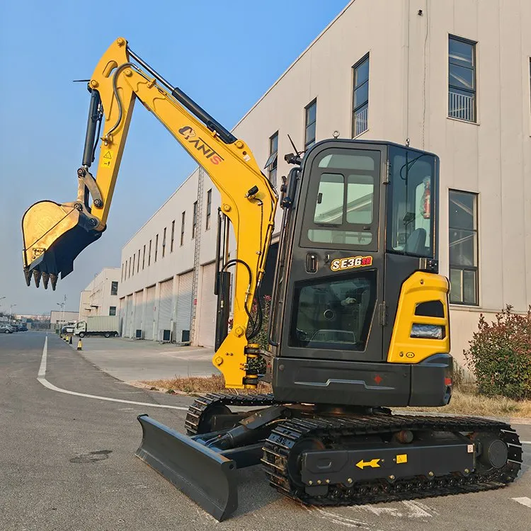 Obemannad minigrävare